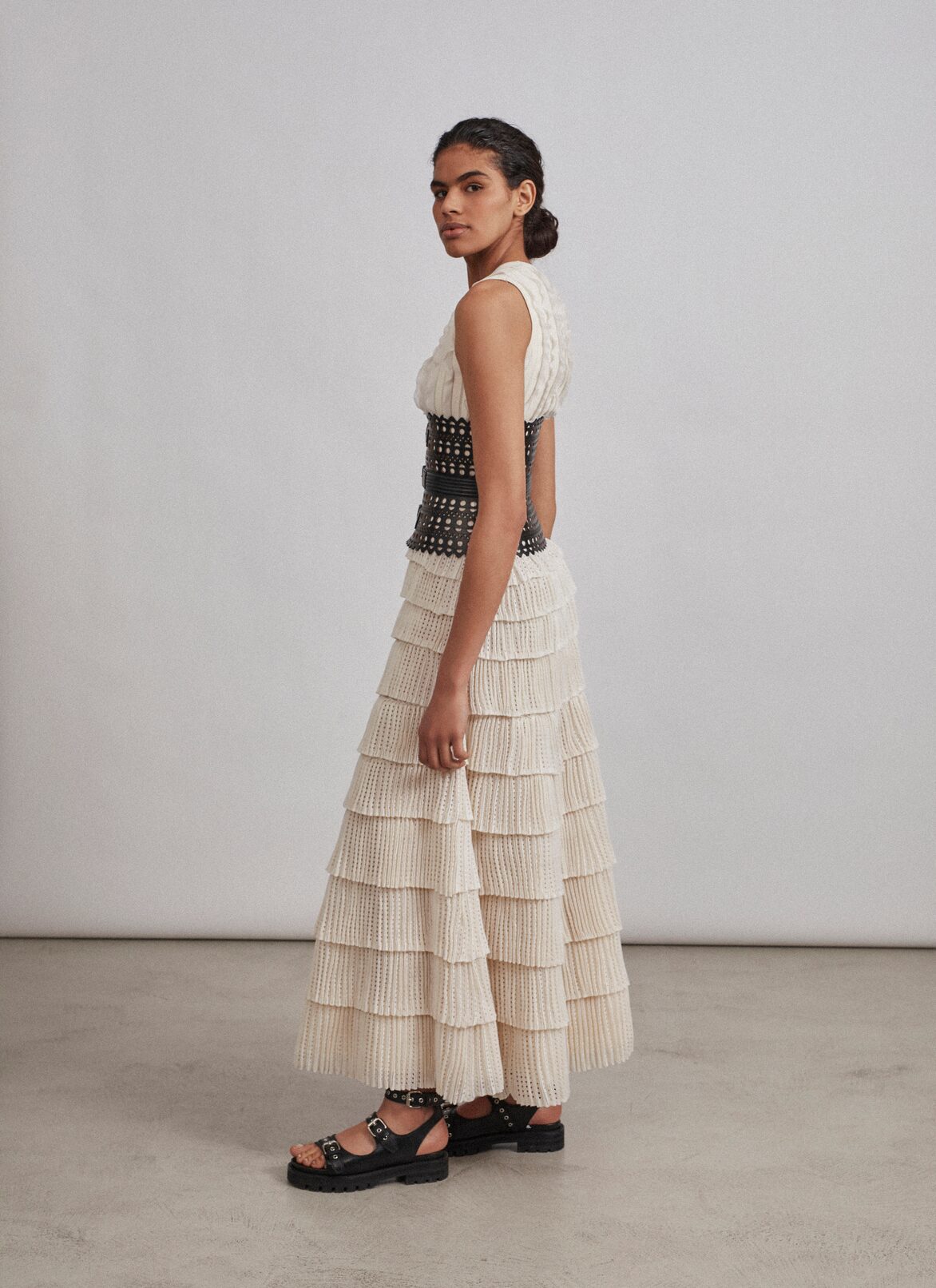 Dresses ALAÏA IVORY DRESSES